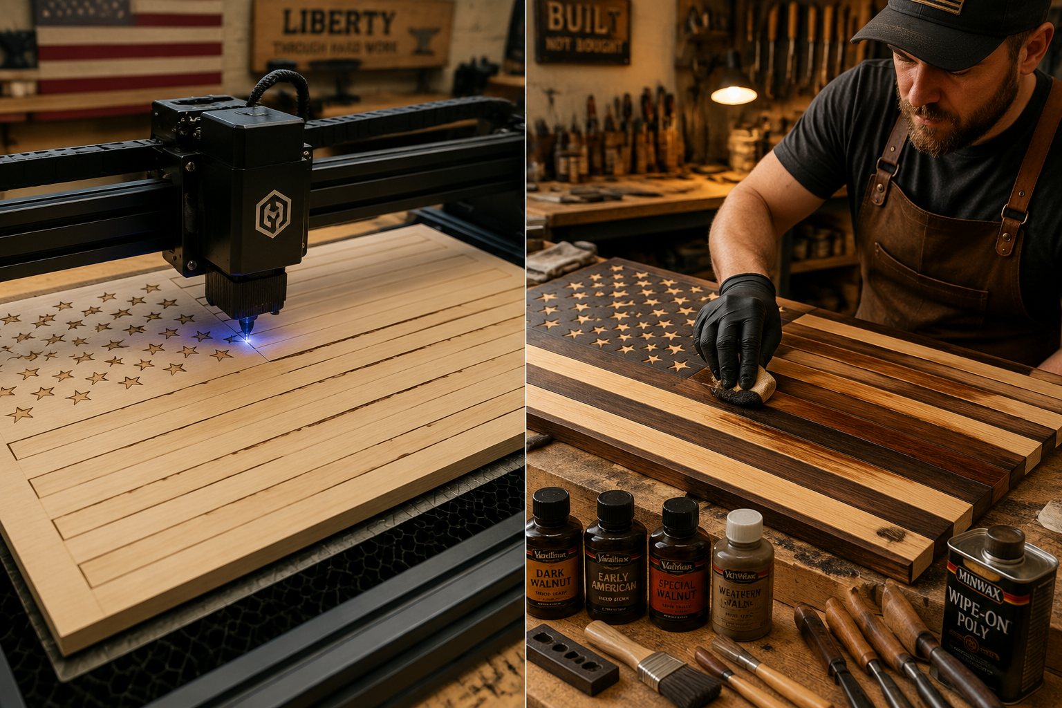 Laser Techniques for Fine Details and Efficiency