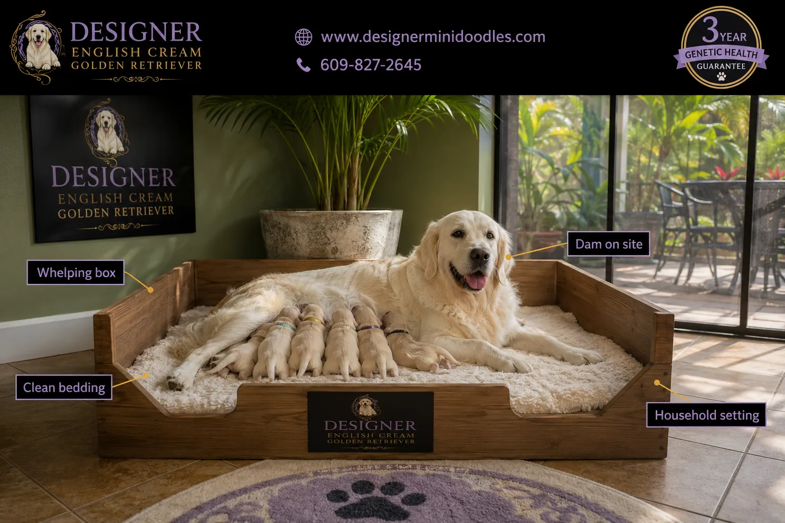english cream retriever breeders Tampa