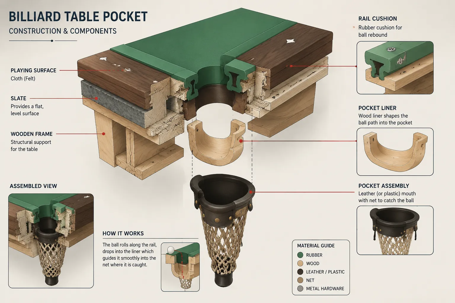 Railing and Pocket Construction
