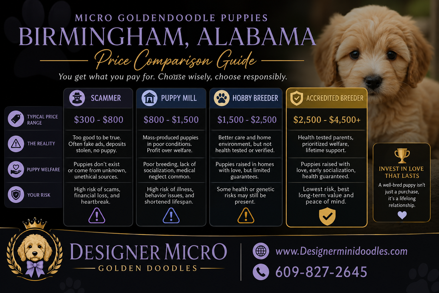 micro goldendoodle for sale Birmingham