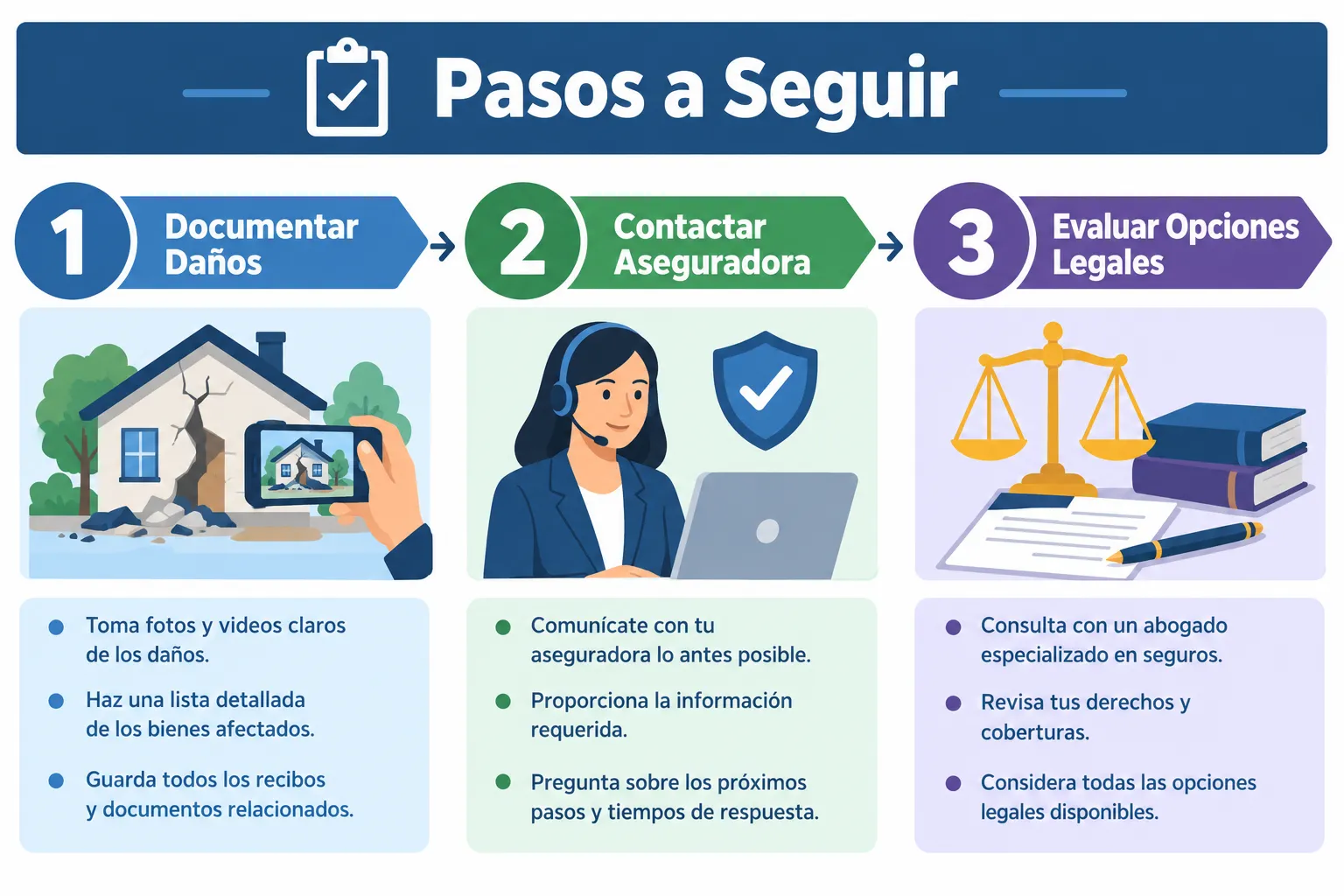 ¿Qué Pasa si el Seguro del Culpable No Cubre Todos los Daños de Mi Vehículo? Opciones Inmediatas