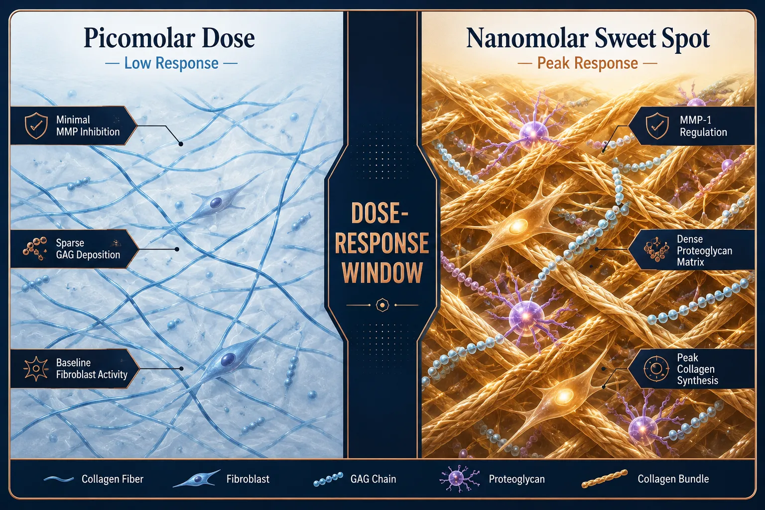 Dose-Response Dynamics and the Picomolar-Nanomolar Sweet Spot