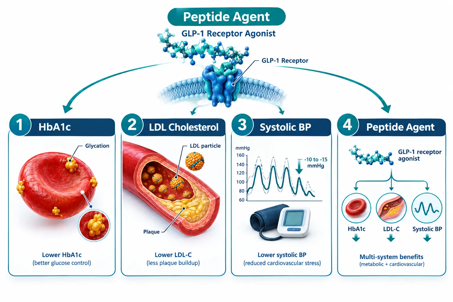 Why These Three Markers Define Cardiometabolic Risk in Peptide Research