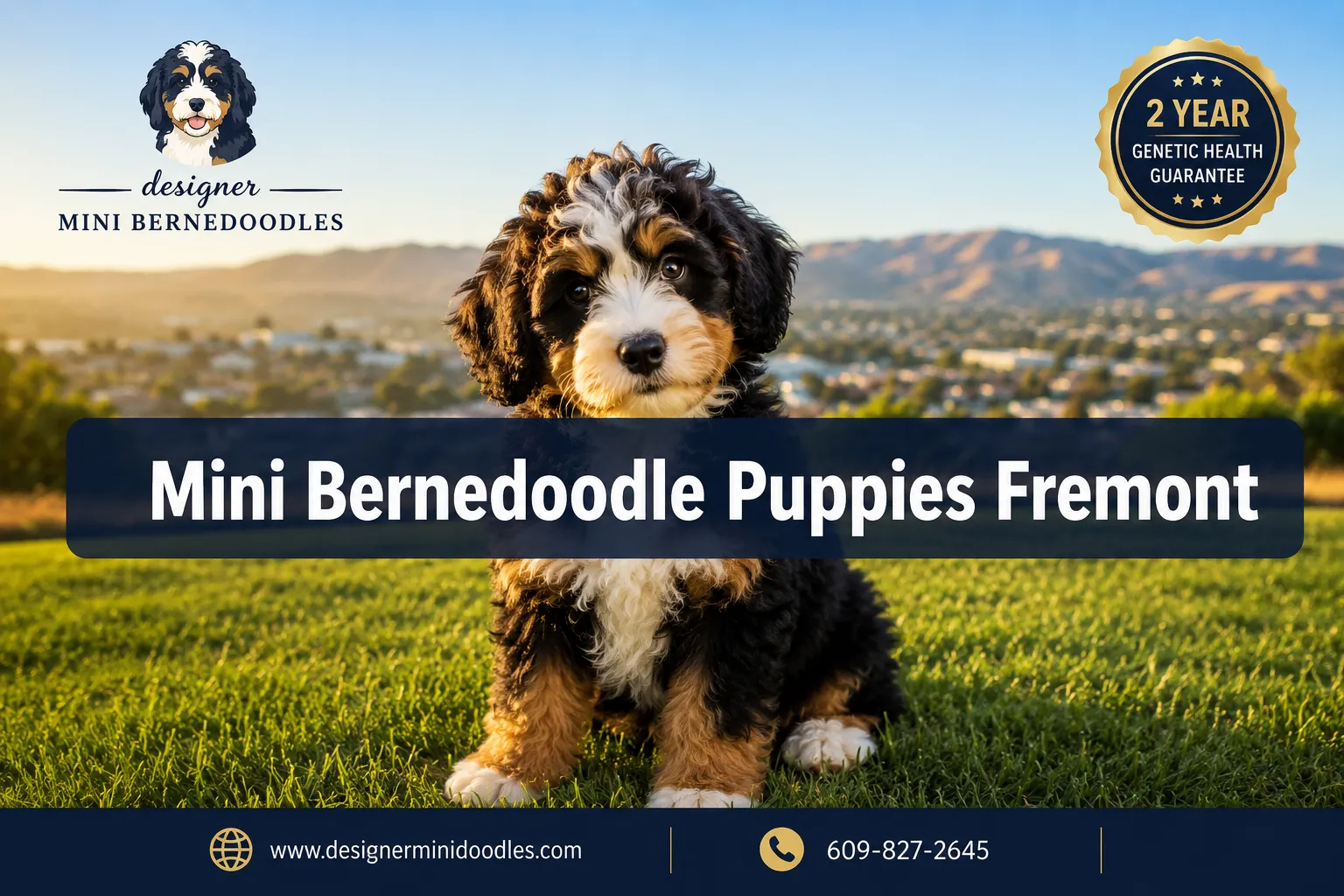 Mini Bernedoodle puppies Fremont California
