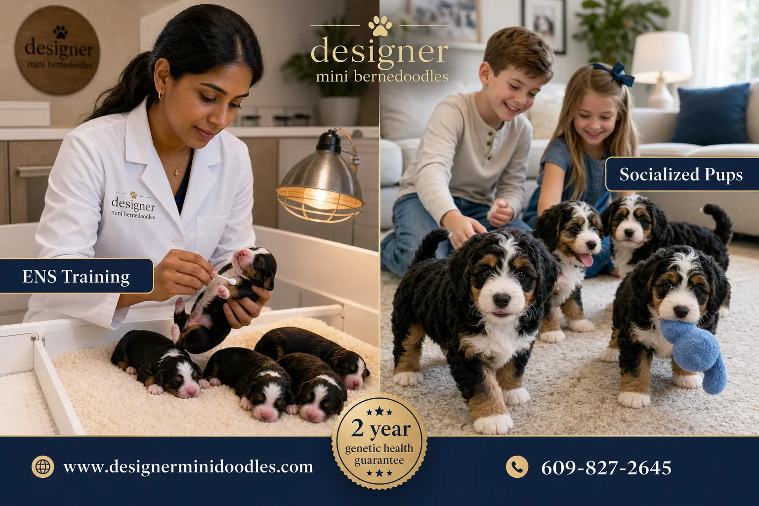 Mini Bernedoodle puppies Fremont California