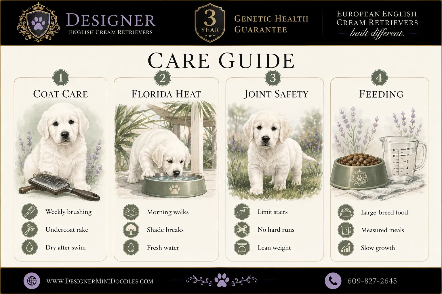 english cream golden retriever puppies Sarasota