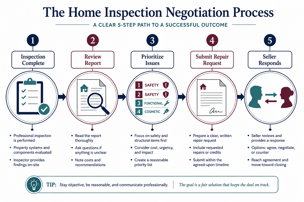 What Can You Negotiate After a Home Inspection
