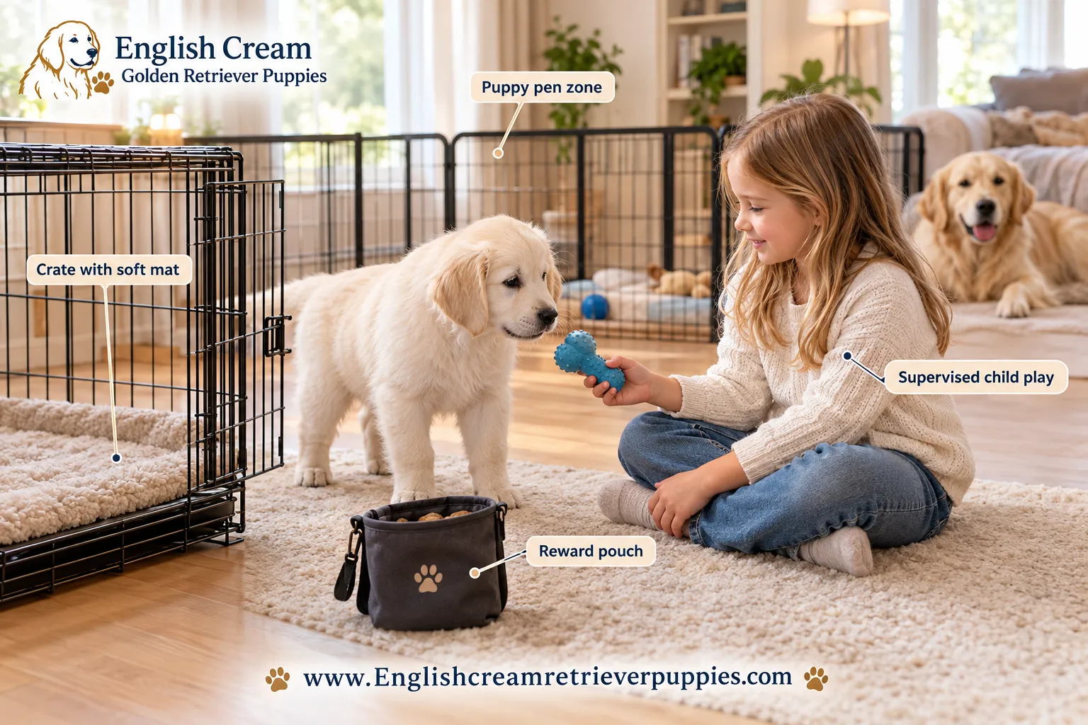 Are English Cream Golden Retrievers Good Family Dogs?