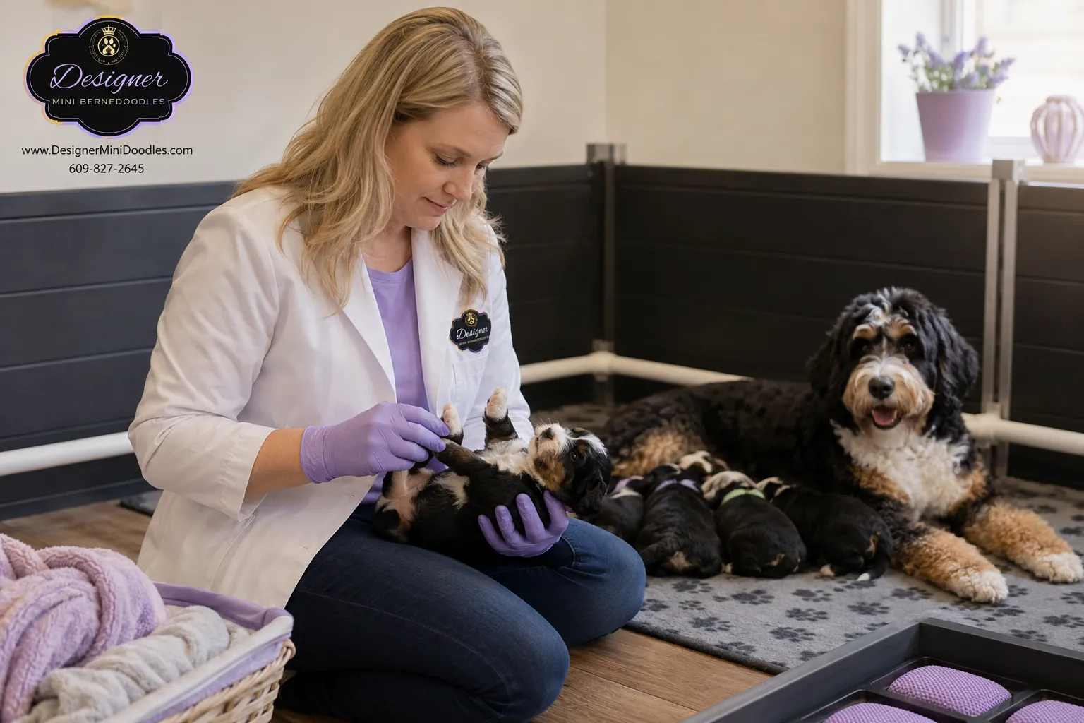mini bernedoodle puppies Wisconsin