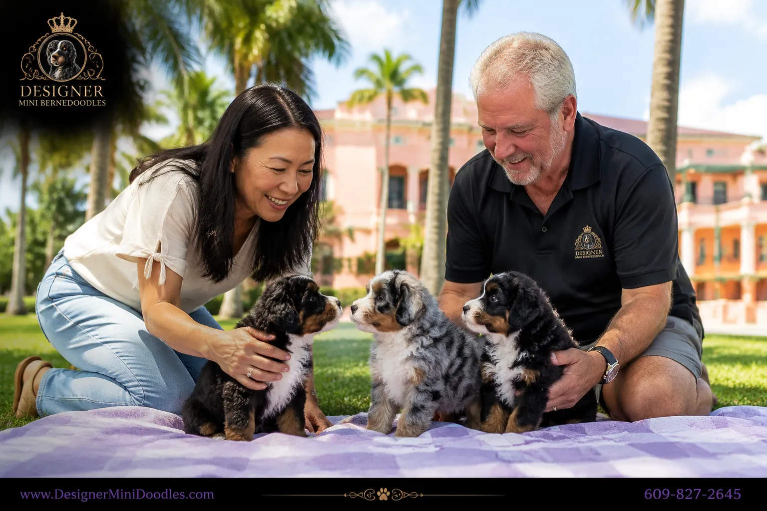 mini bernedoodles Miami