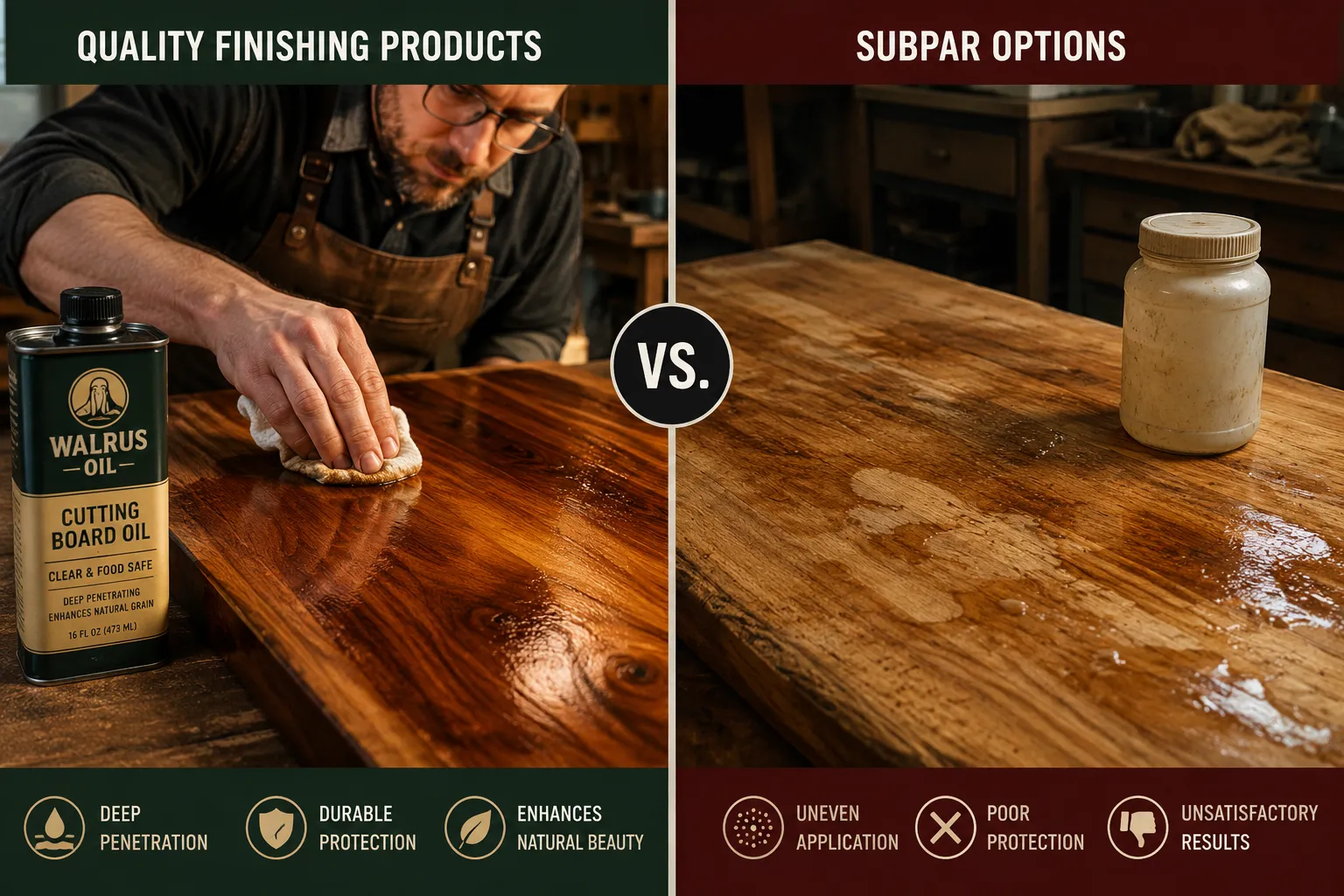 Types of Finishes and Their Uses