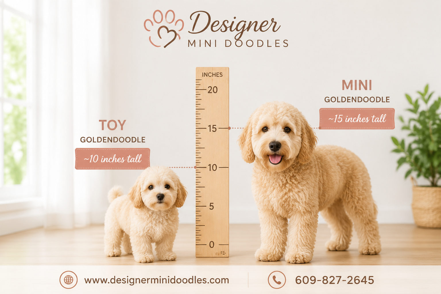 What's the Difference Between Toy and Mini Goldendoodles?