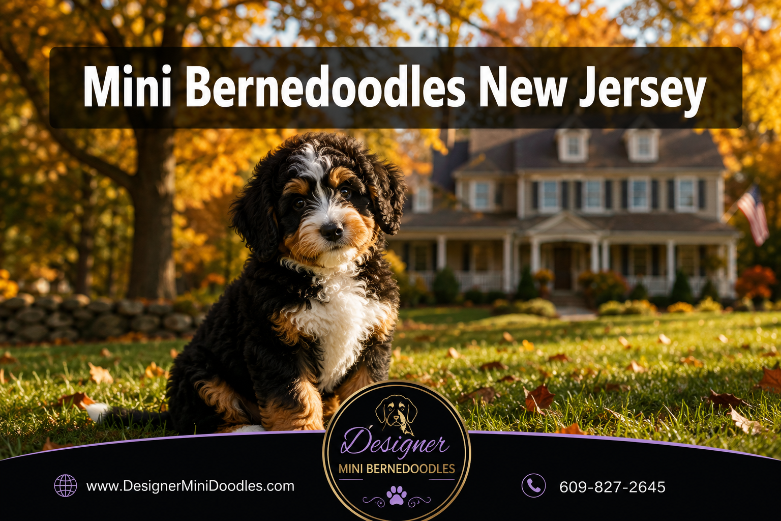 mini bernedoodles New Jersey