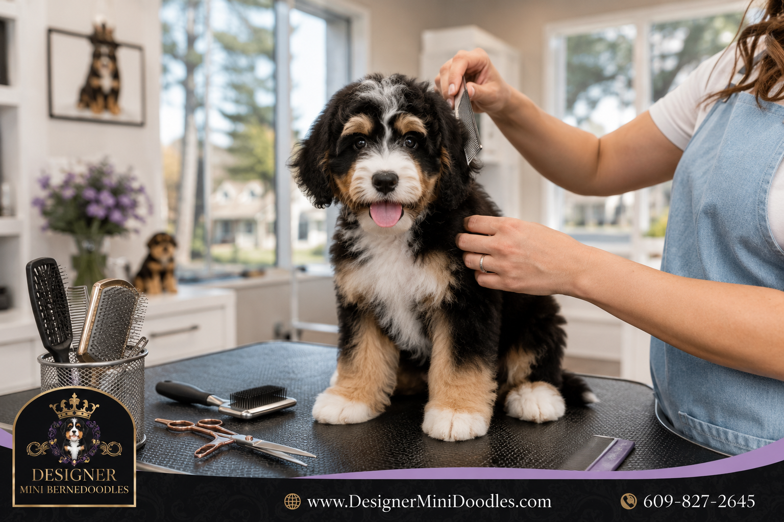 Mini bernedoodle grooming requirements