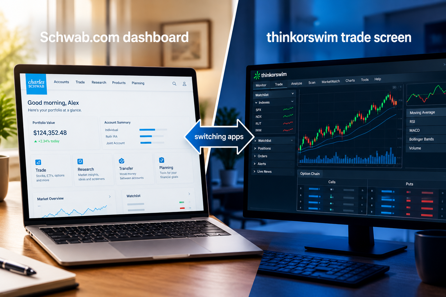 How to Set Up a Charles Schwab Trading Account