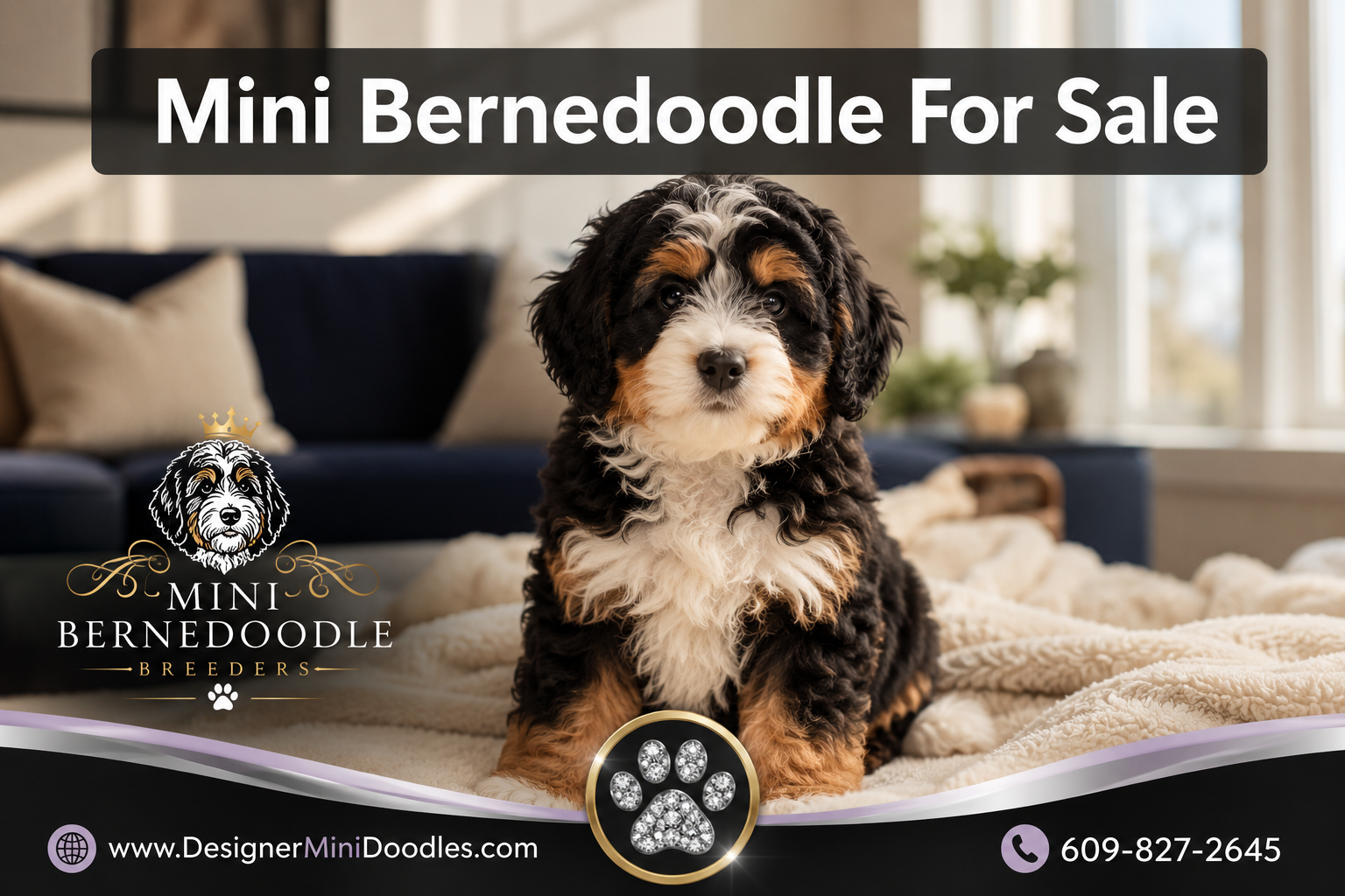 mini bernedoodle for sale