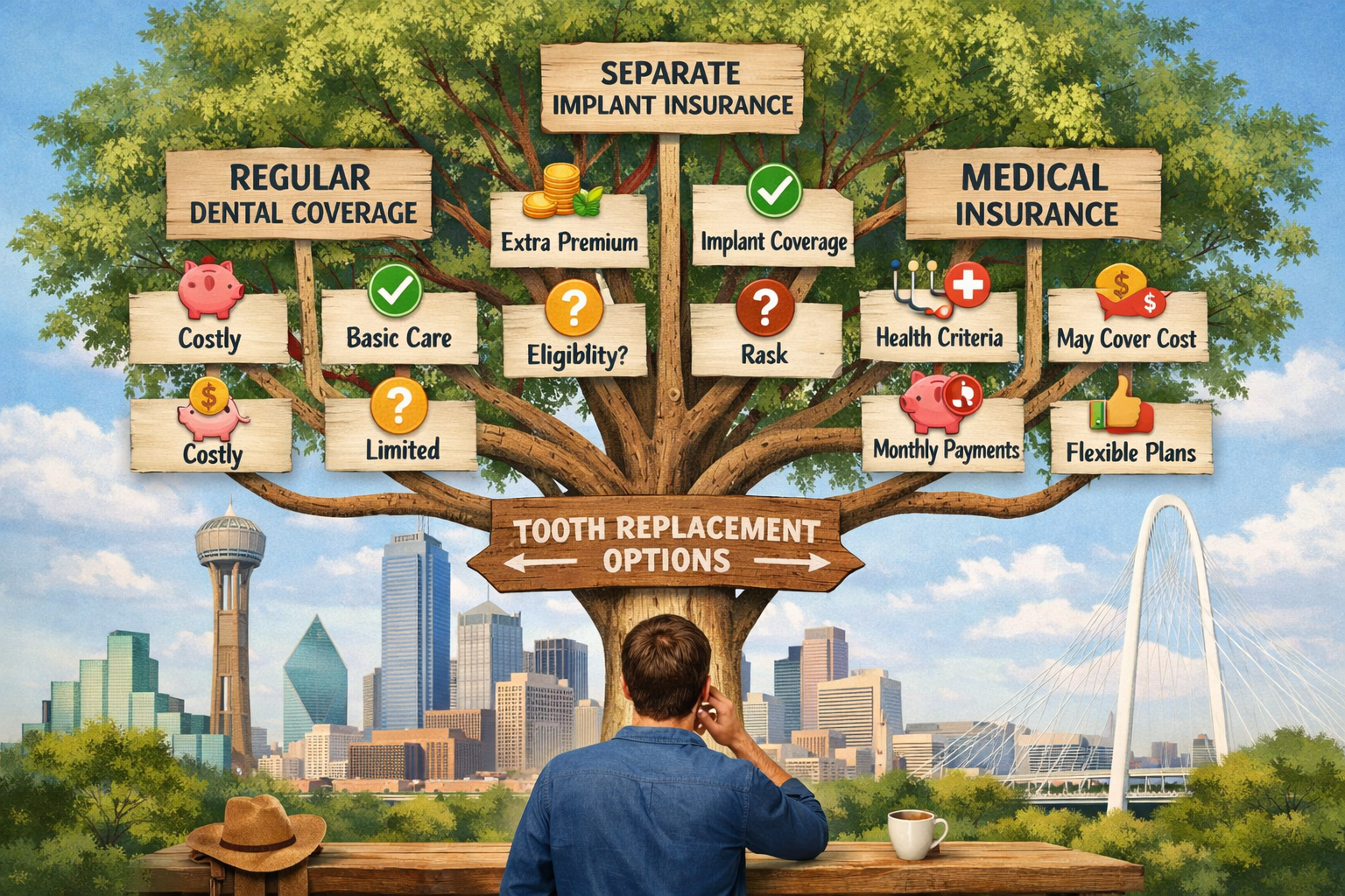 Do I Need Separate Implant Insurance or Regular Dental Coverage for Dental Implants in Dallas