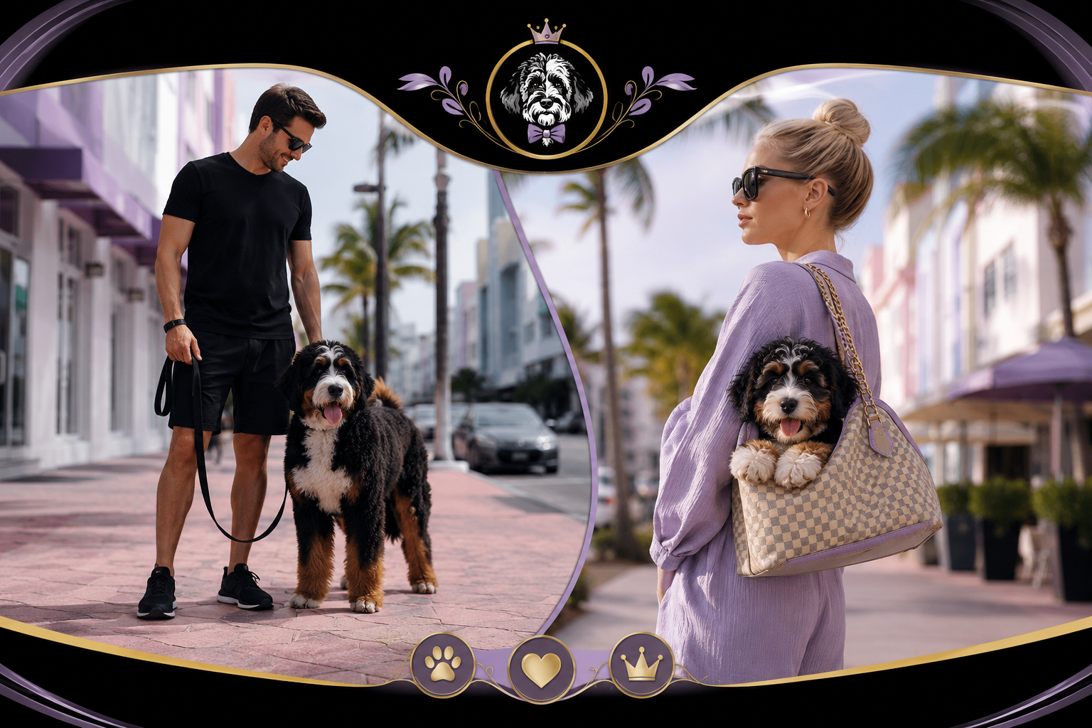mini bernedoodle Miami