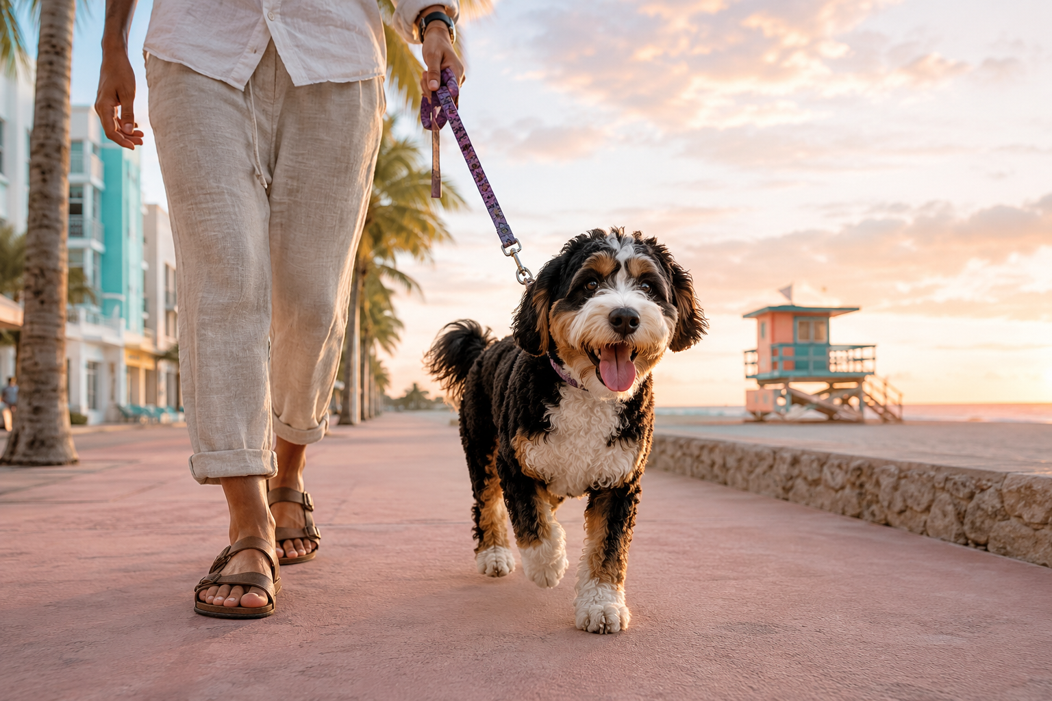 mini bernedoodle Miami