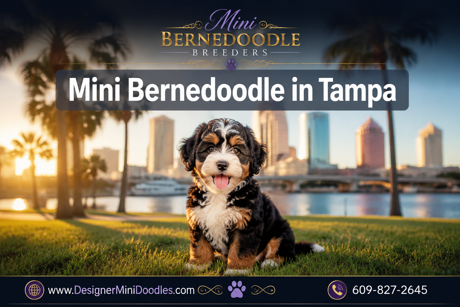 mini bernedoodle for sale Tampa