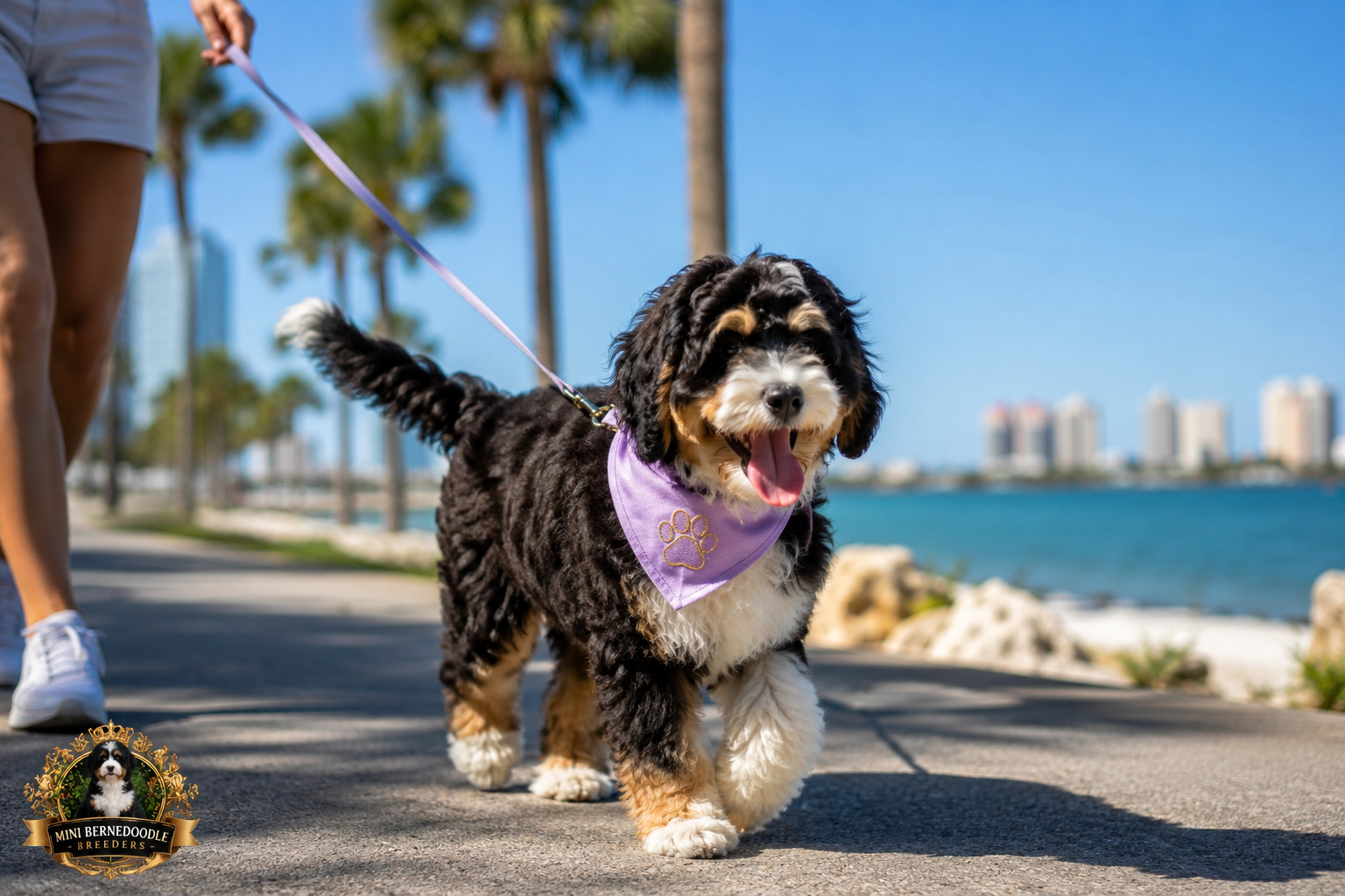 mini bernedoodle for sale Tampa