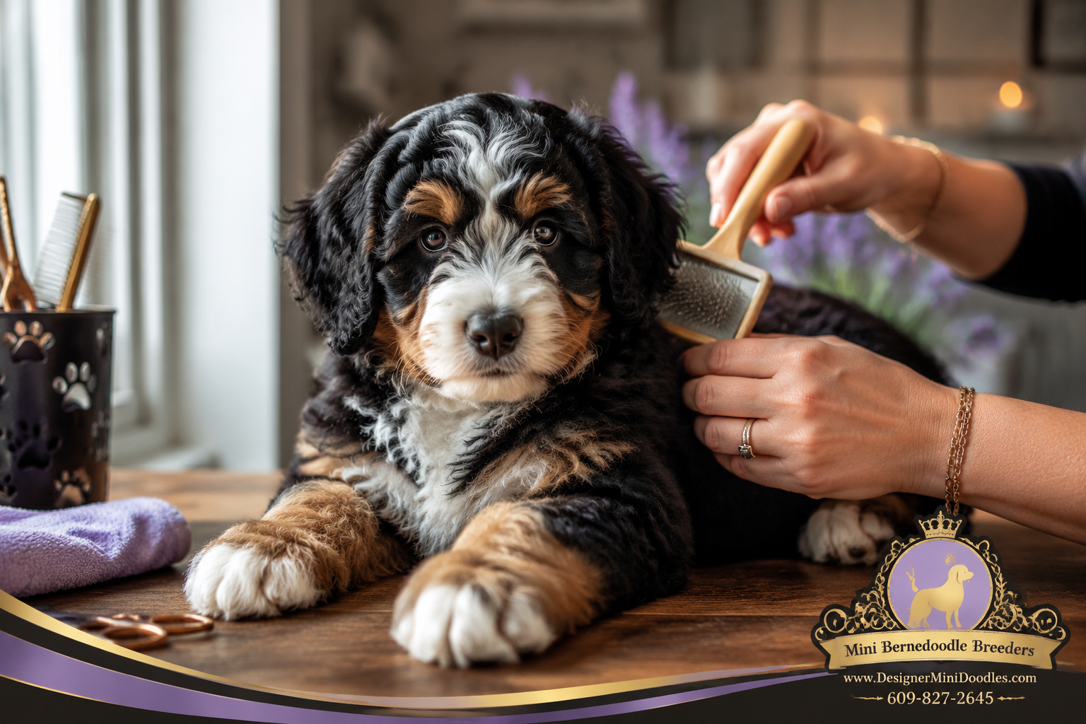 min bernedoodle puppies Austin