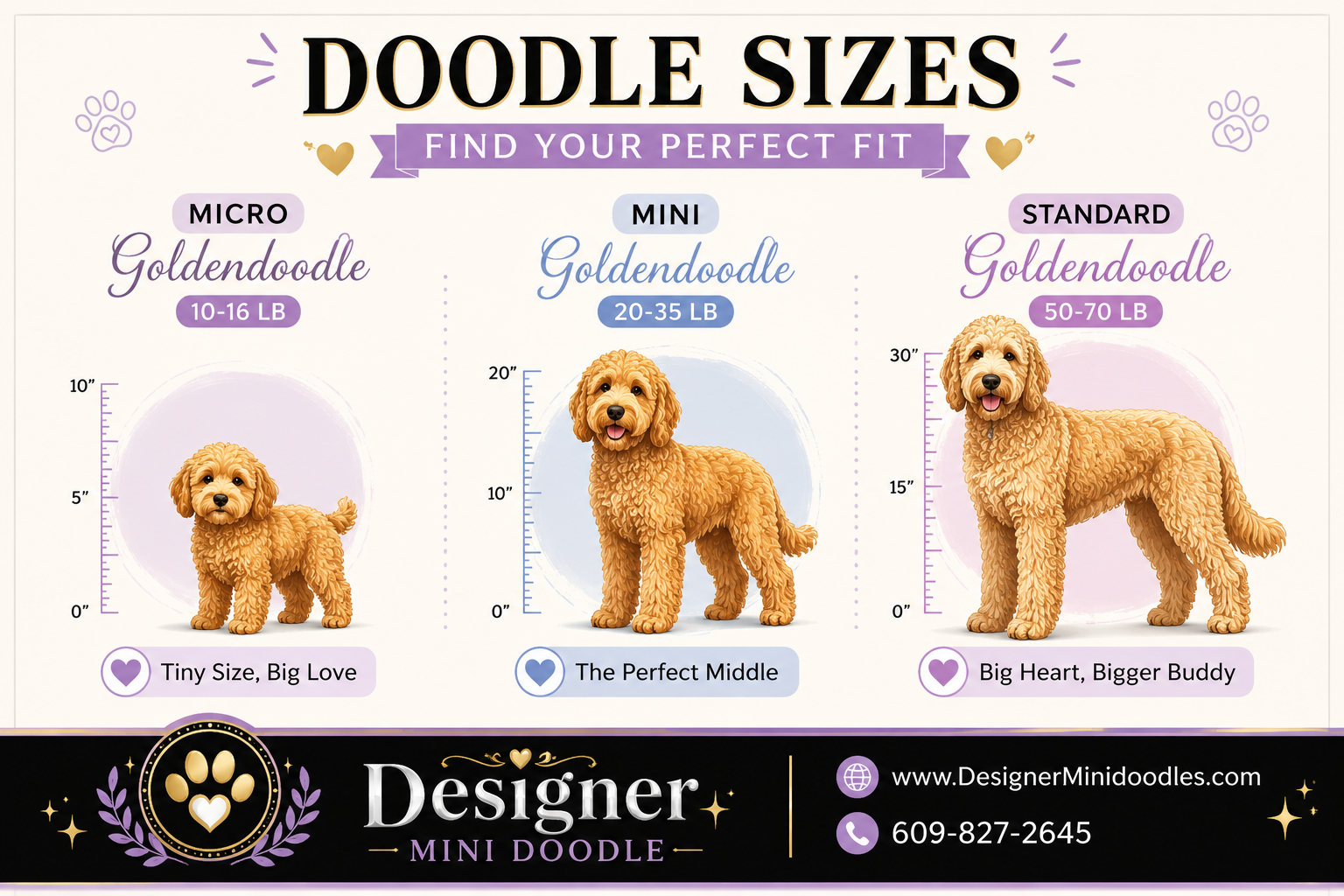 micro golden doodle Virginia