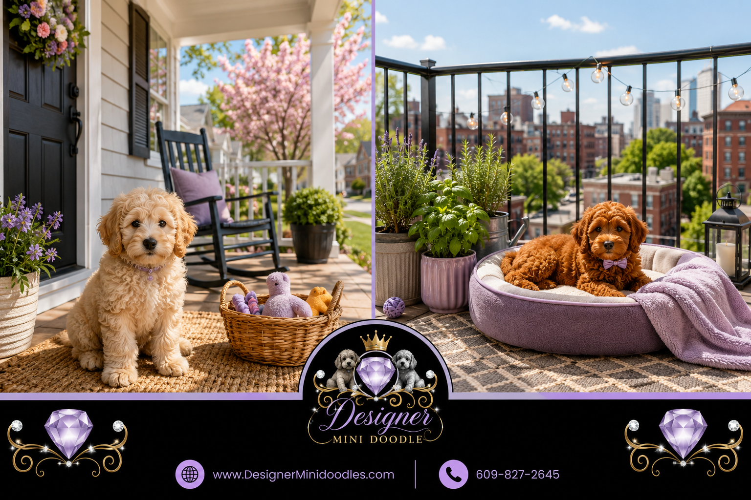micro golden doodle Virginia
