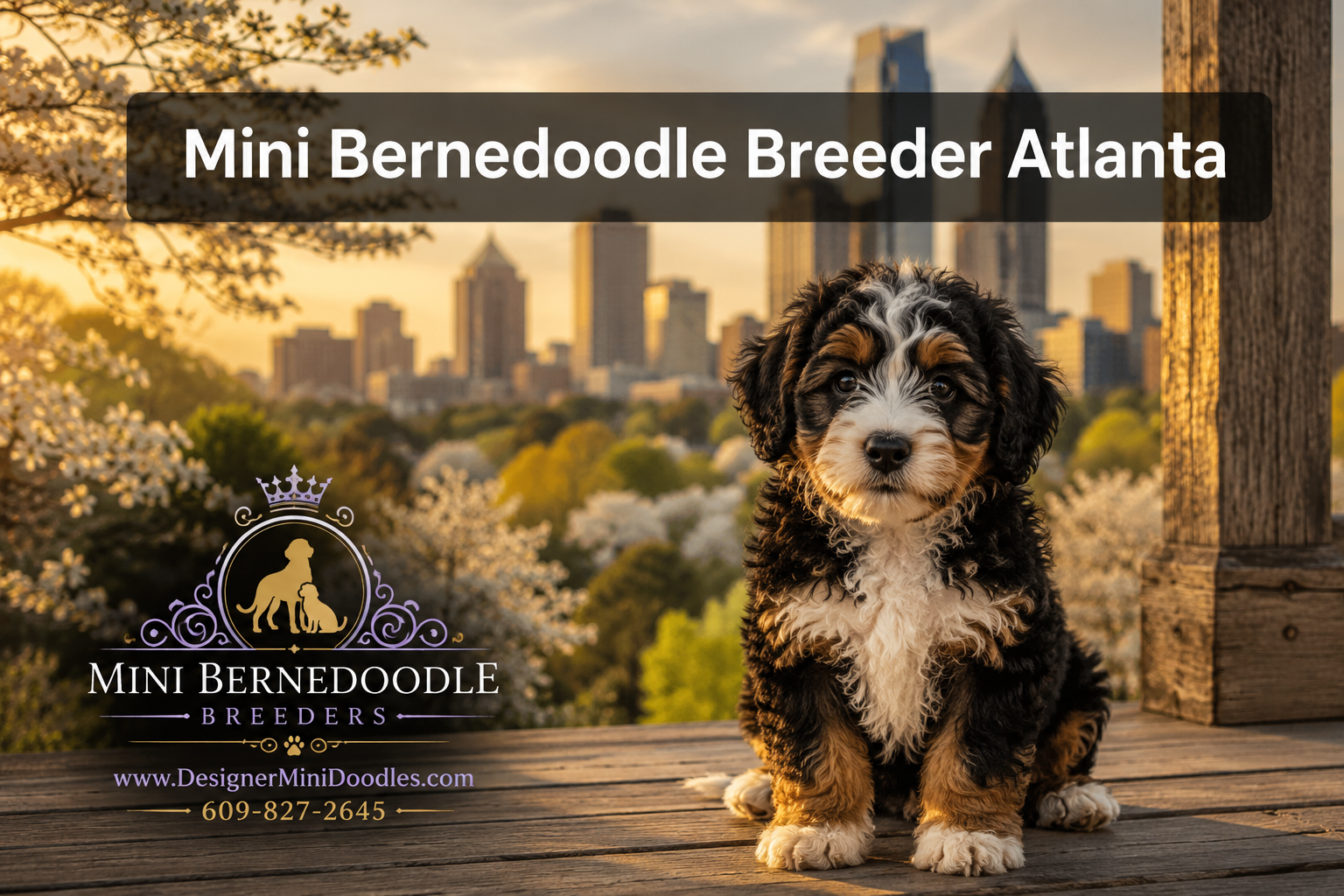 mini bernedoodle breeder Atlanta