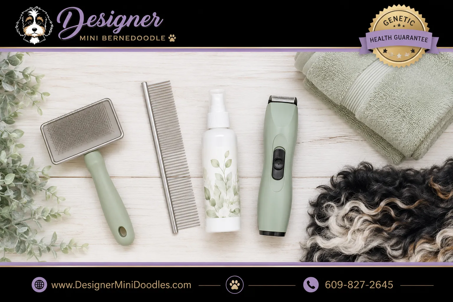 Mini Bernedoodle Grooming Requirements