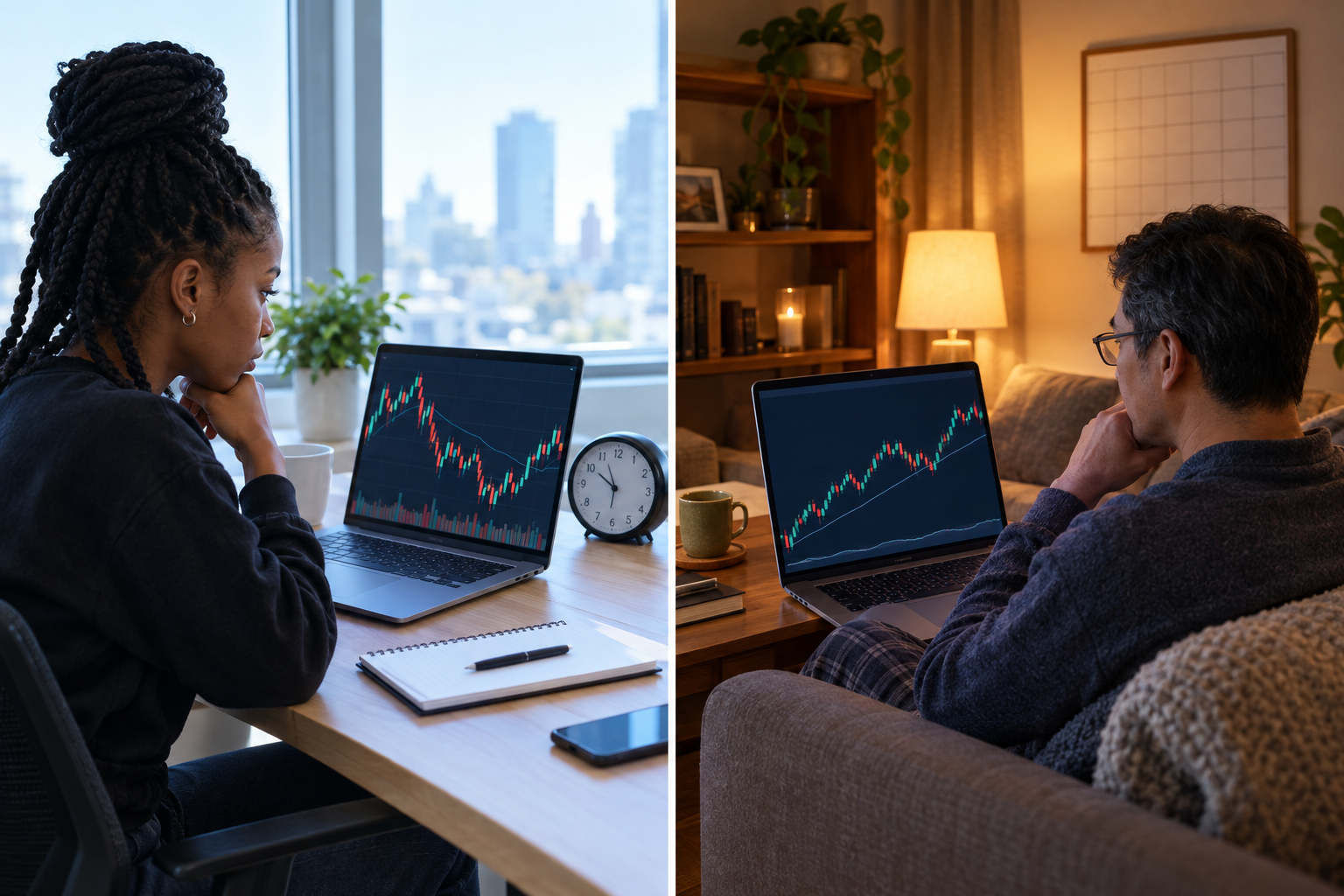 Is day trading right for you, or does swing trading fit better?