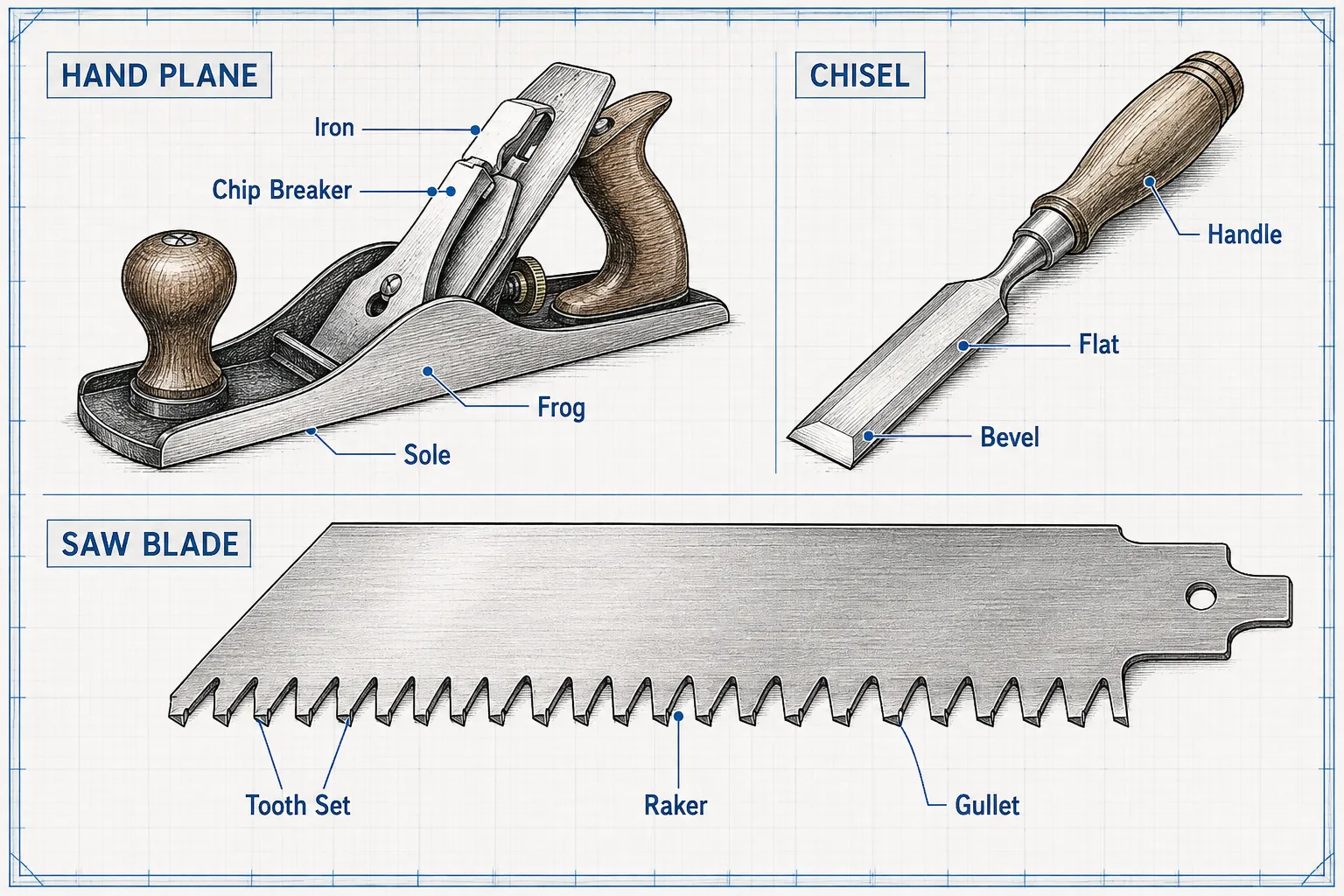 Sharpening Hand Saws: A Brief Overview
