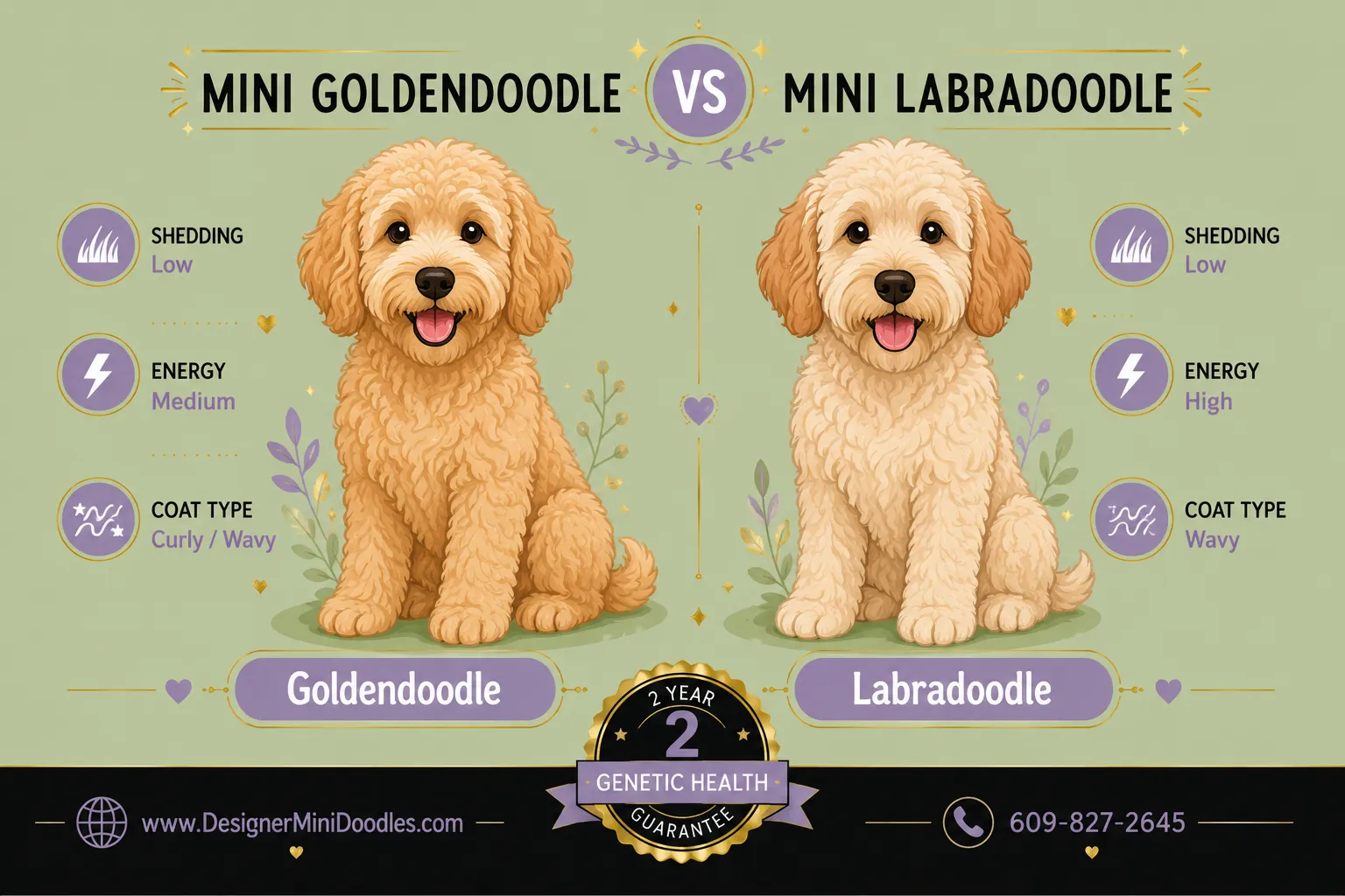Mini Goldendoodle vs Mini Labradoodle: Which Is Better?
