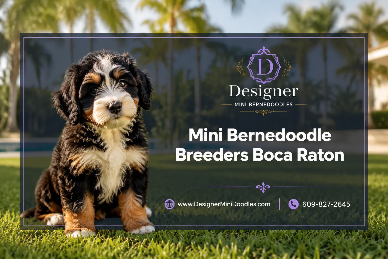 mini bernedoodle breeders Boca Raton