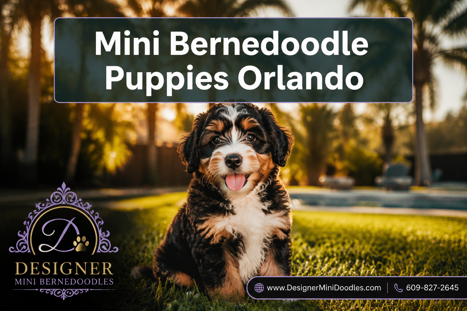mini bernedoodle puppies Orlando