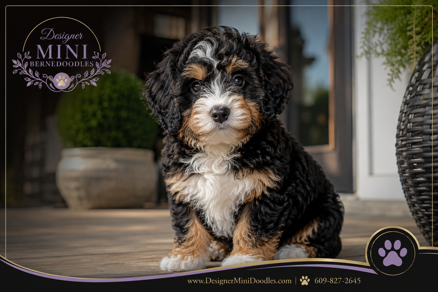 mini bernedoodle puppies Orlando