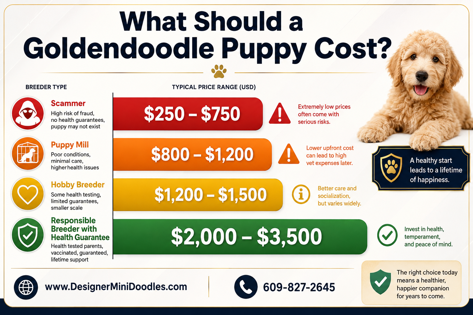 what should a goldendoodle puppy cost?