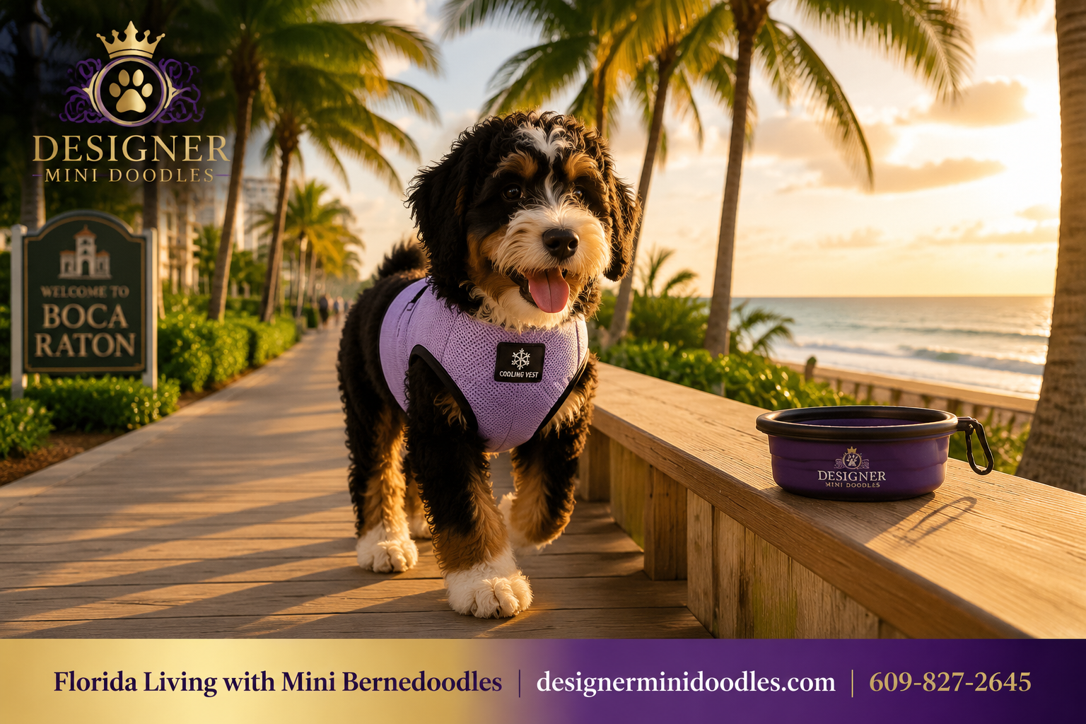 How Much Grooming Do Mini Bernedoodles Need?