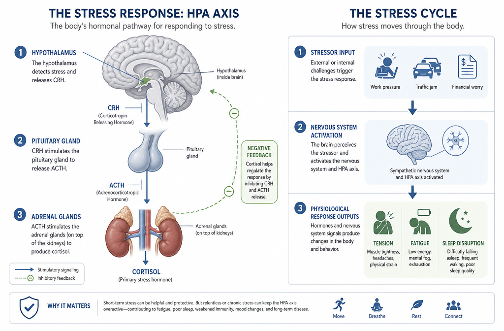 How adaptogens may support the stress response