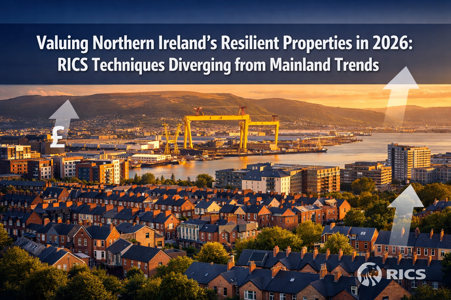 Professional () hero image with 'Valuing Northern Ireland's Resilient Properties in 2026: RICS Techniques Diverging from