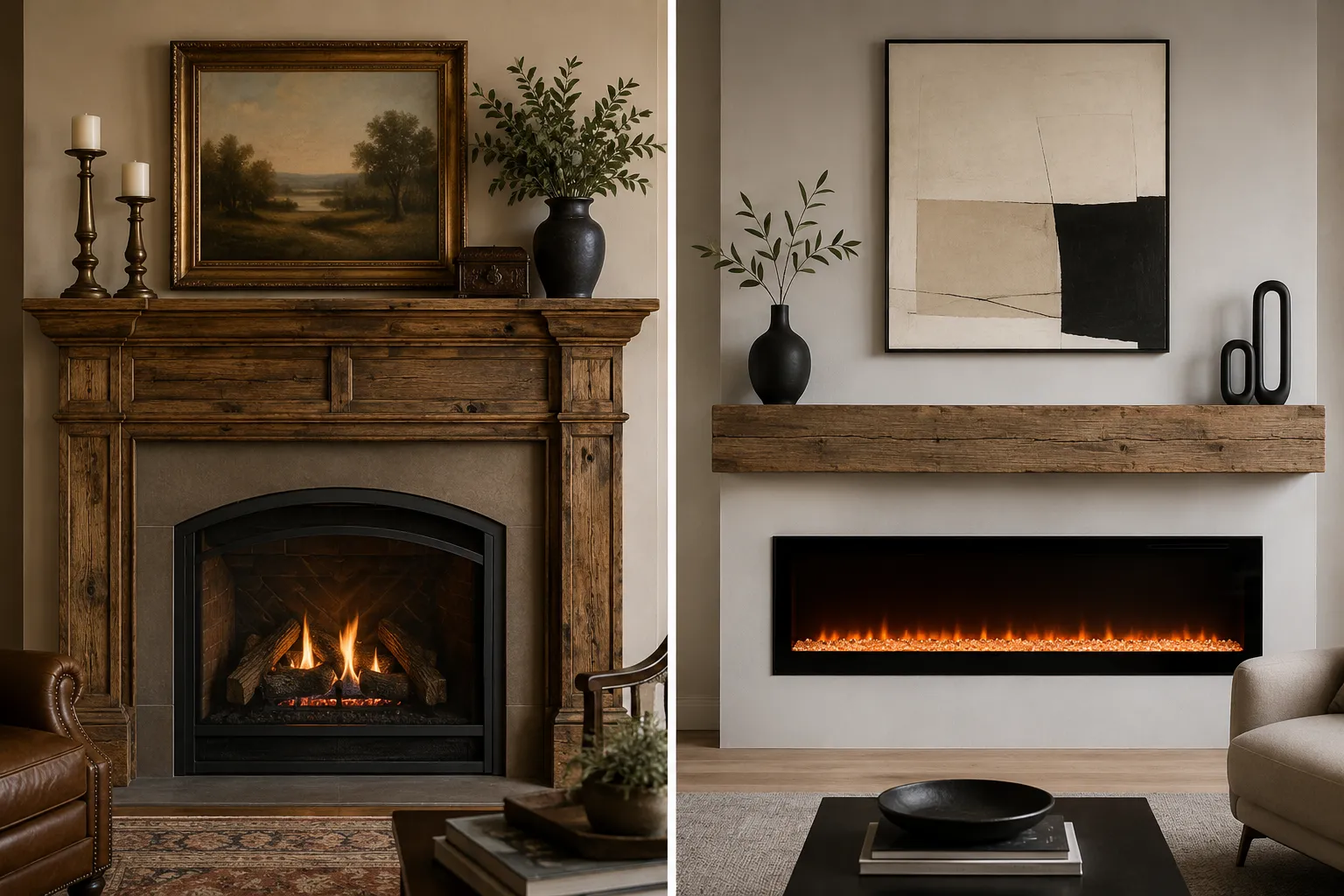 Mantel Profiles and Finishing Options