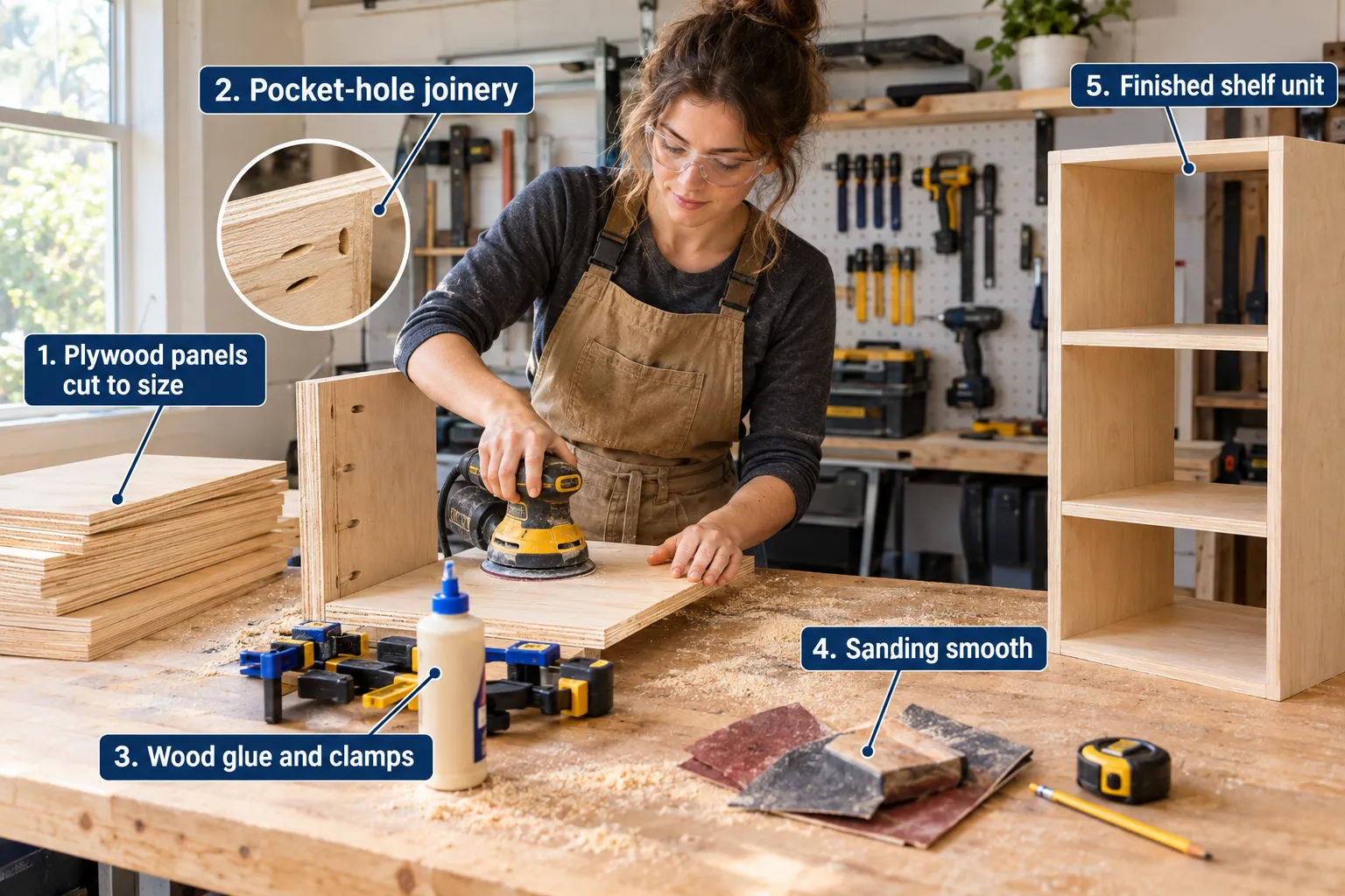 Can You Build Storage Furniture With No Woodworking Experience