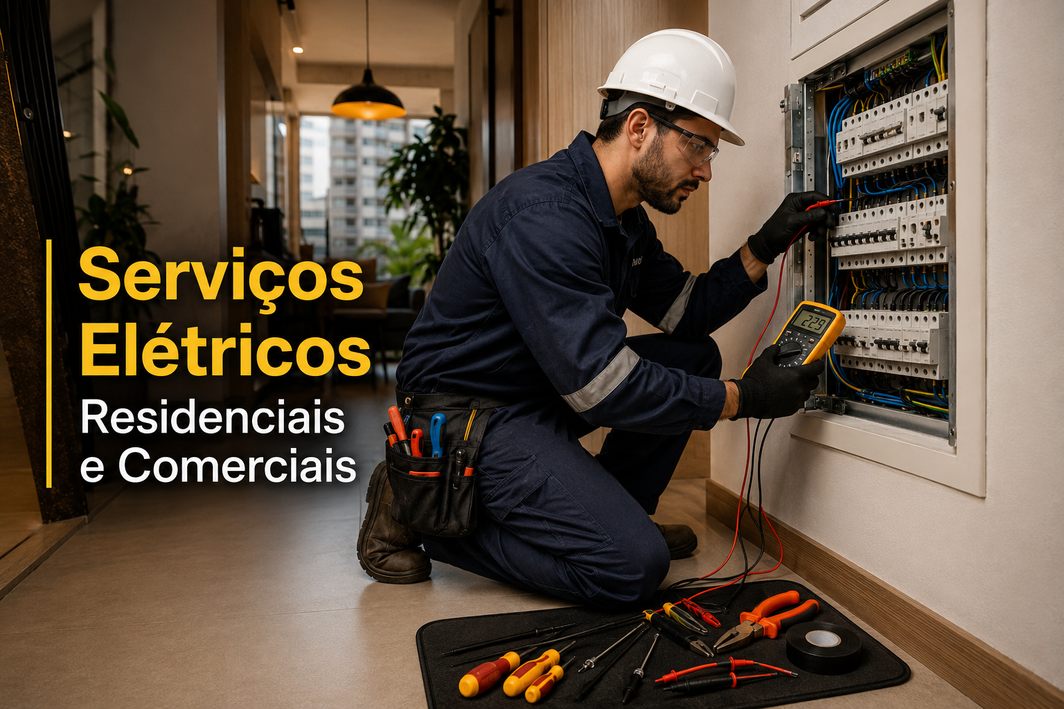 Eletricista Pós-Obra em São Paulo
