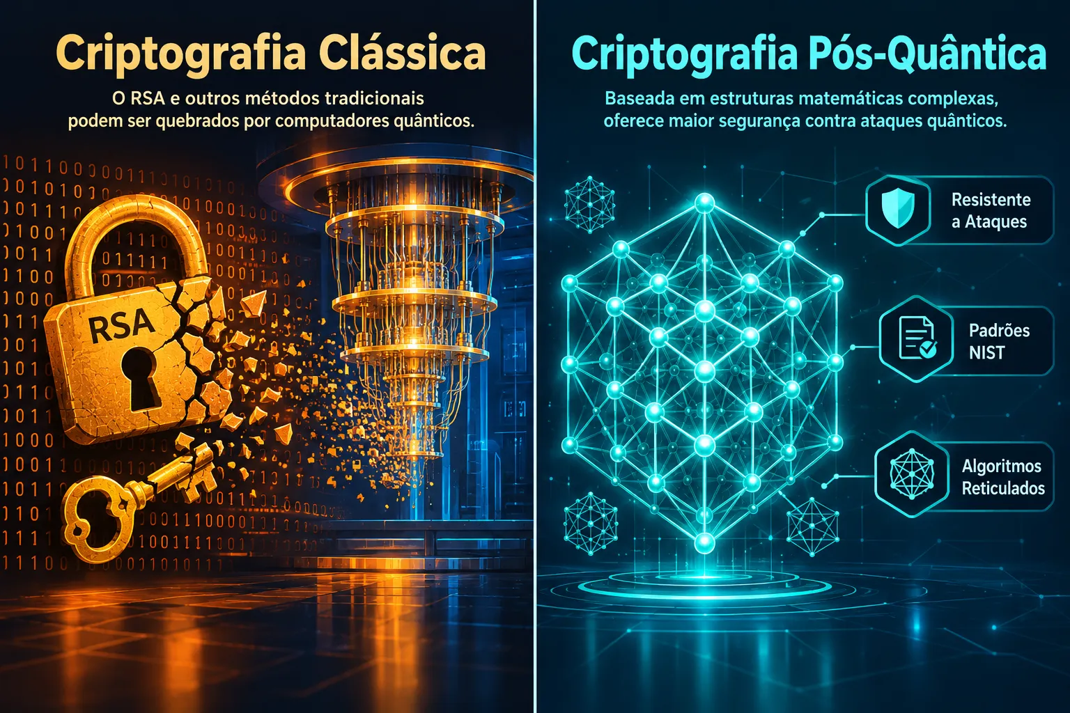3. A Criptografia Pós-Quântica Está a Ser Padronizada Agora, Quem Não Migrar Ficará Para Trás