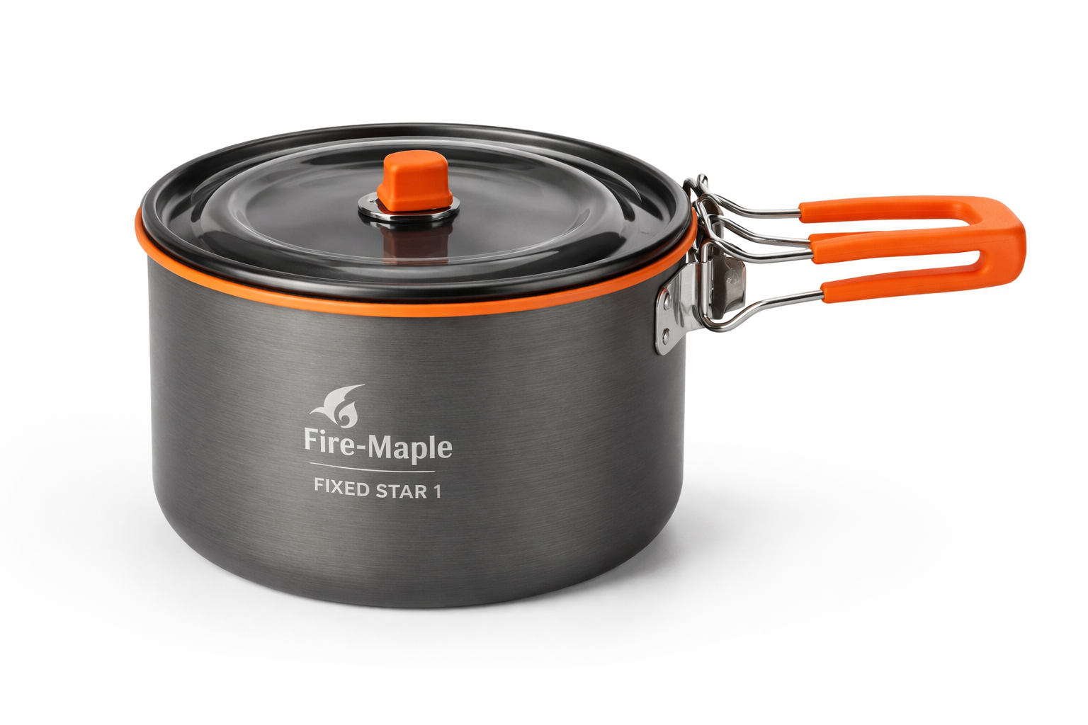 Fire Maple Fixed Star 1 hard anodized aluminum pot with locking stainless steel handle