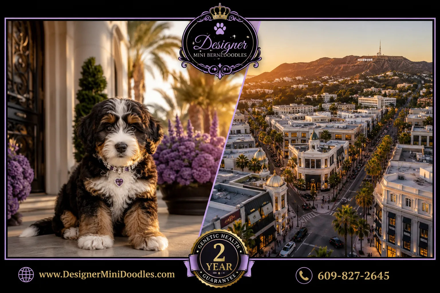 mini bernedoodle puppies for sale Beverly hills