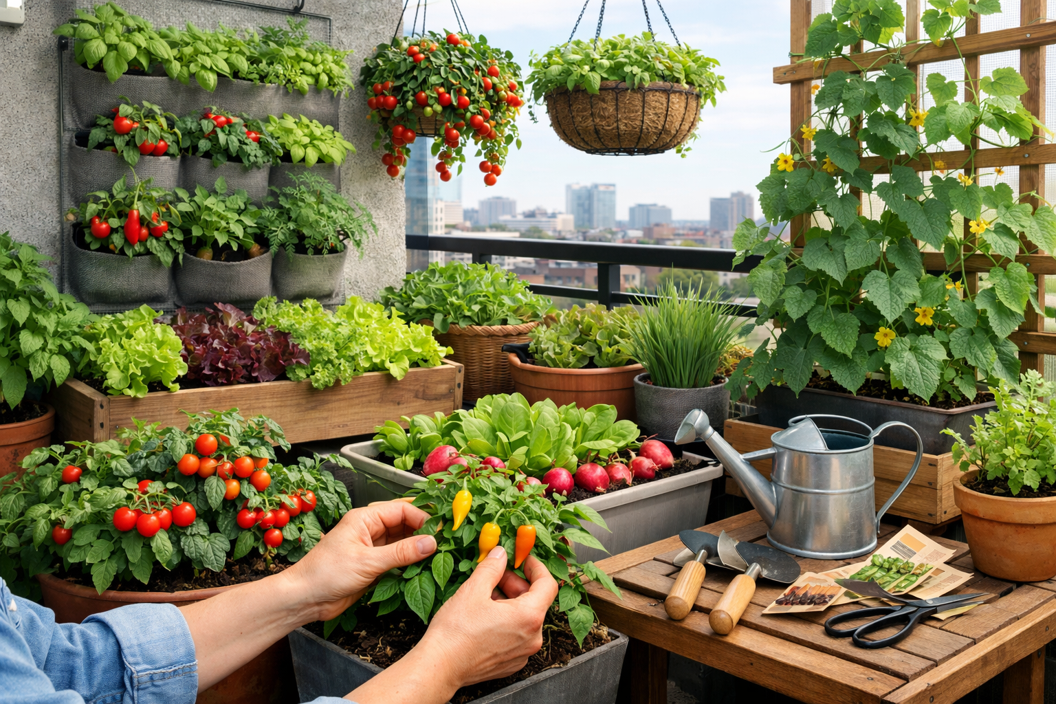 Small Space Vegetable Gardening: Step-by-Step Guide
