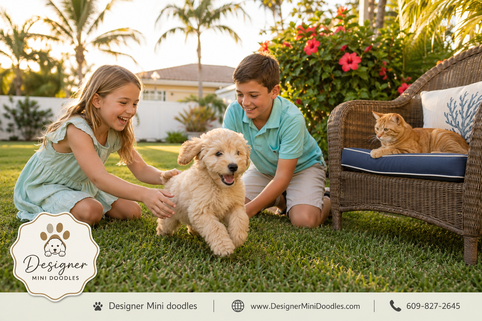 Are Toy Goldendoodles Good With Kids and Other Pets?