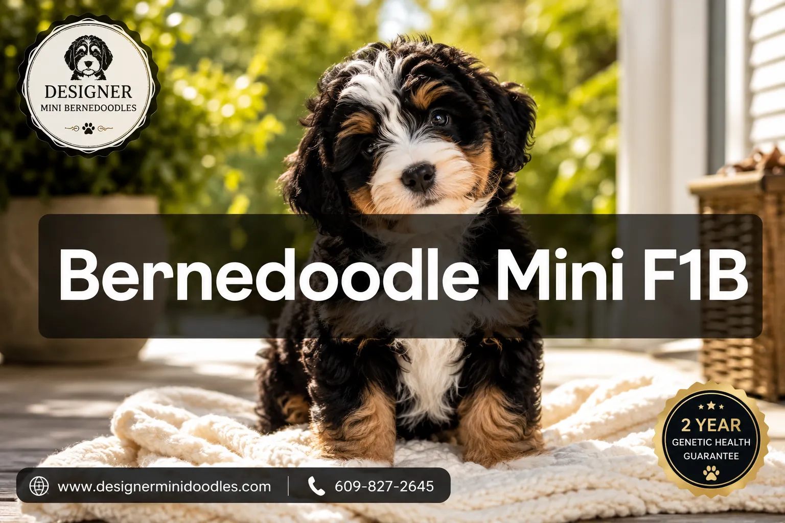 Bernedoodle Mini F1B