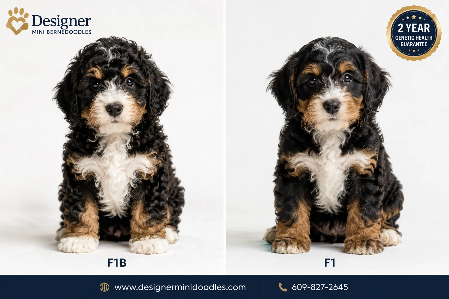 Bernedoodle Mini F1B
